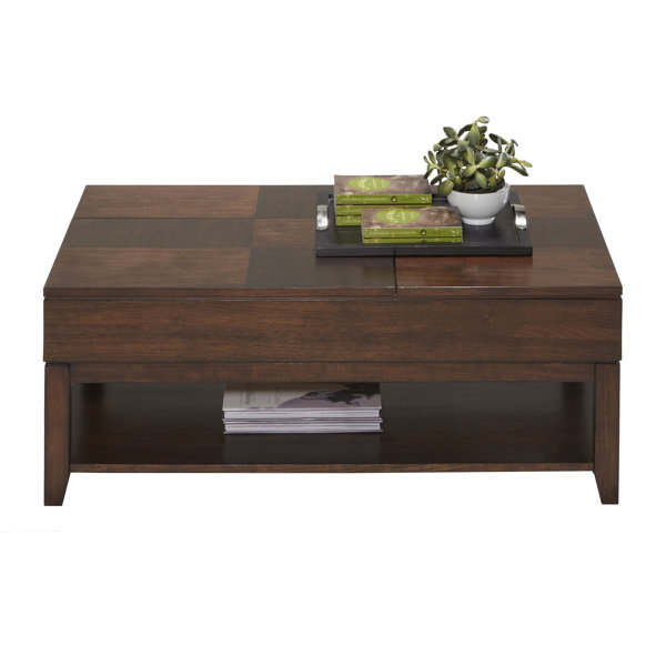 Progressive Furniture Daytona Coffee Table with Double LiftTop
